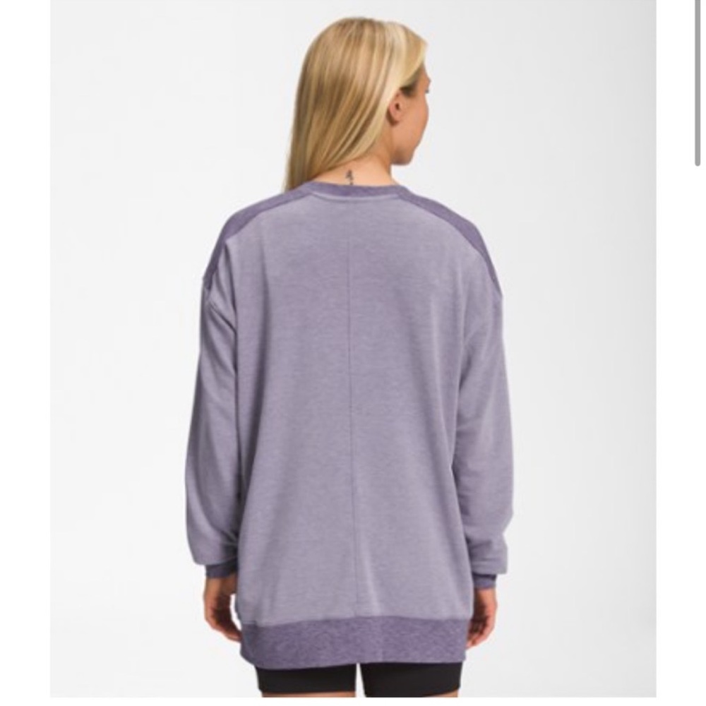 The North Face Women's Star Rise Fleece Cardigan Lunar Slate Purple Size Small - Picture 3 of 10